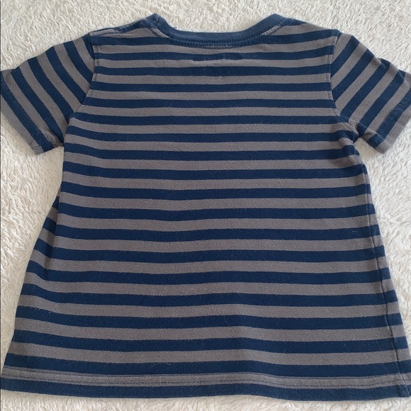 True Religion Navy Blue Striped T-shirt Boys 5 - Picture 7 of 7